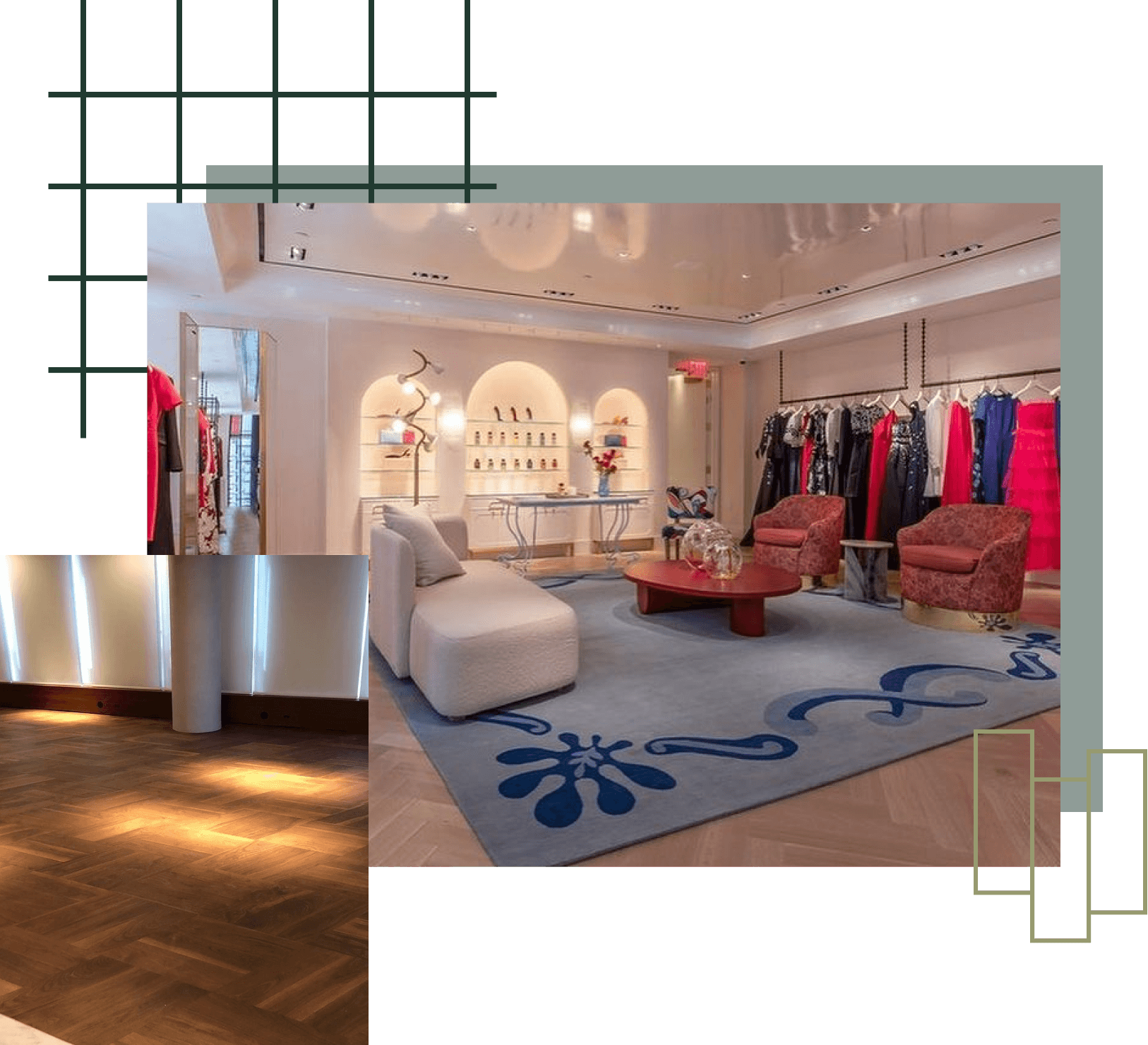 beautiful wood floor graphic design